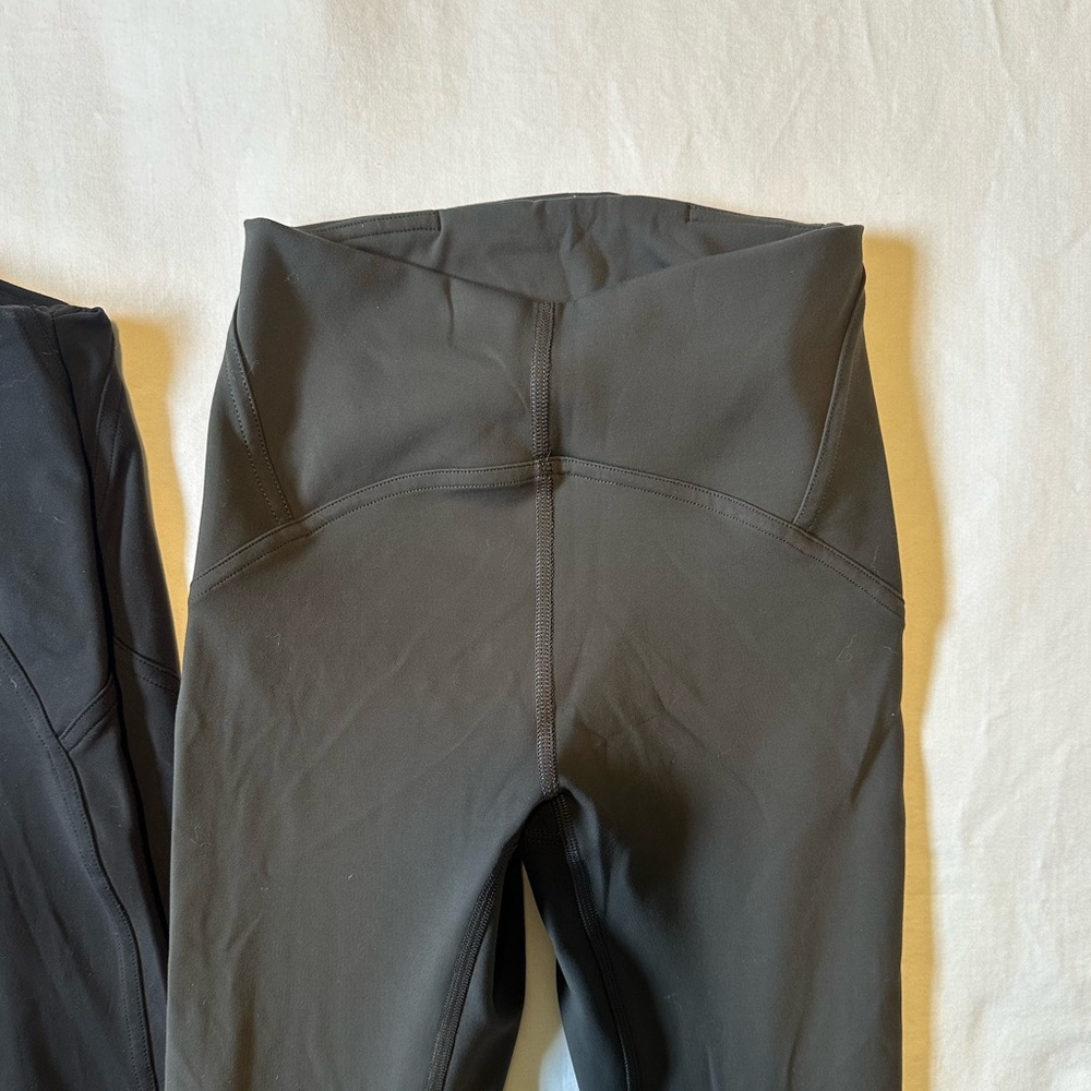 Lululemon legging Black and Gray (each worn once for photo shoot only)